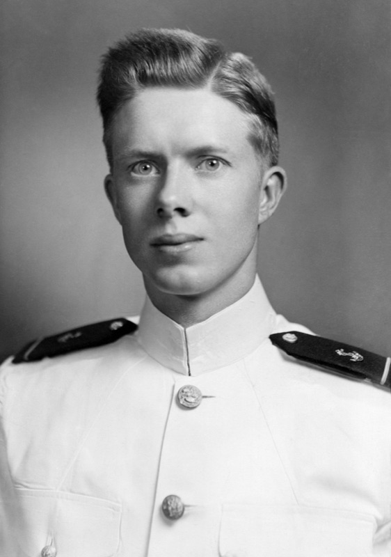Midshipman Jimmy Carter, U.S. Naval Academy portrait